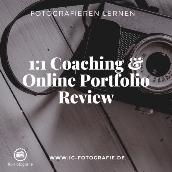 Fotografie Coaching und Online Portfolio Review